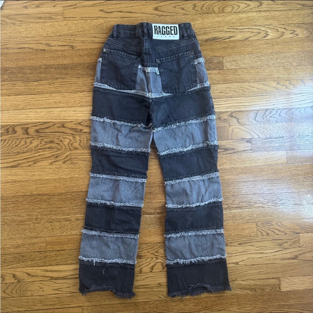 The Ragged Priest Patchwork Jeans - Picture 2 of 4